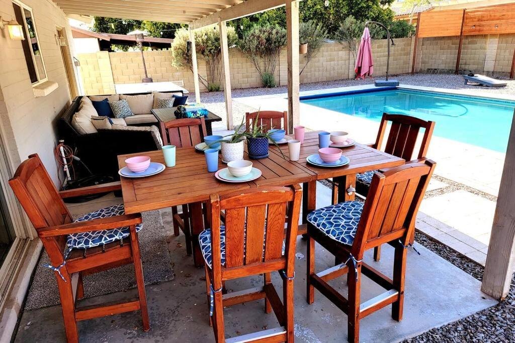 Mesa Oasis Private Pool Spacious! 10+ Guests 7 Beds New, Great Location! Exterior foto