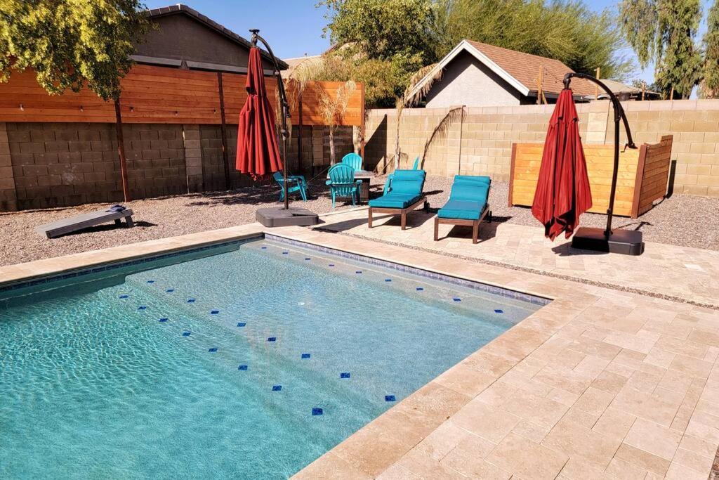 Mesa Oasis Private Pool Spacious! 10+ Guests 7 Beds New, Great Location! Exterior foto